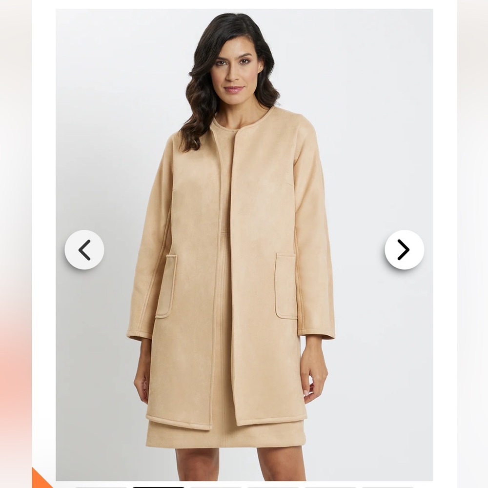 NWT JUDE CONNALLY Birdie Jacket Faux Suede - Picture 3 of 11